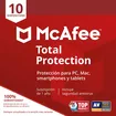 Antivirus McAfee Total Protection 10 Dispositivos - 
