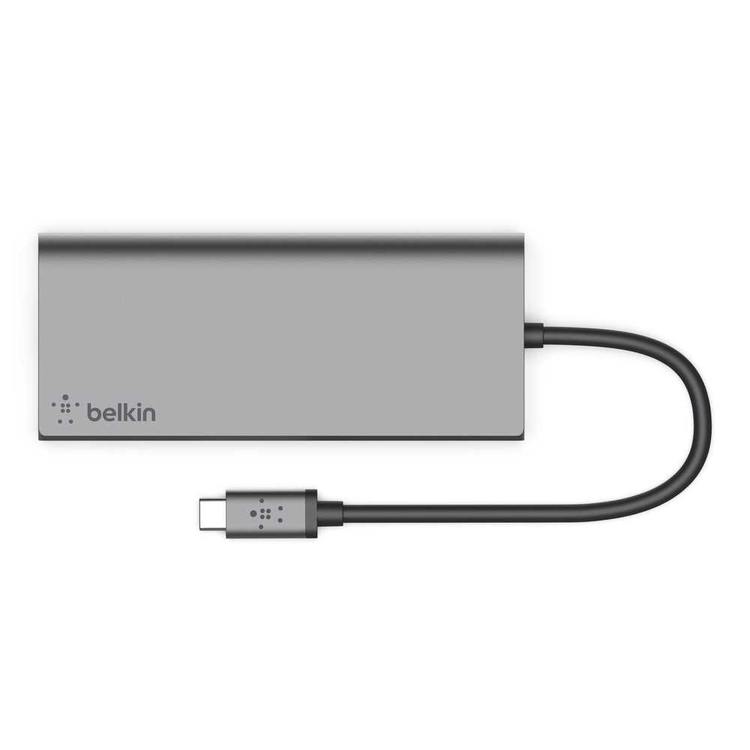 Hub BELKIN USB-C a USB-C/USB/Ethernet/Lector de Tarjetas