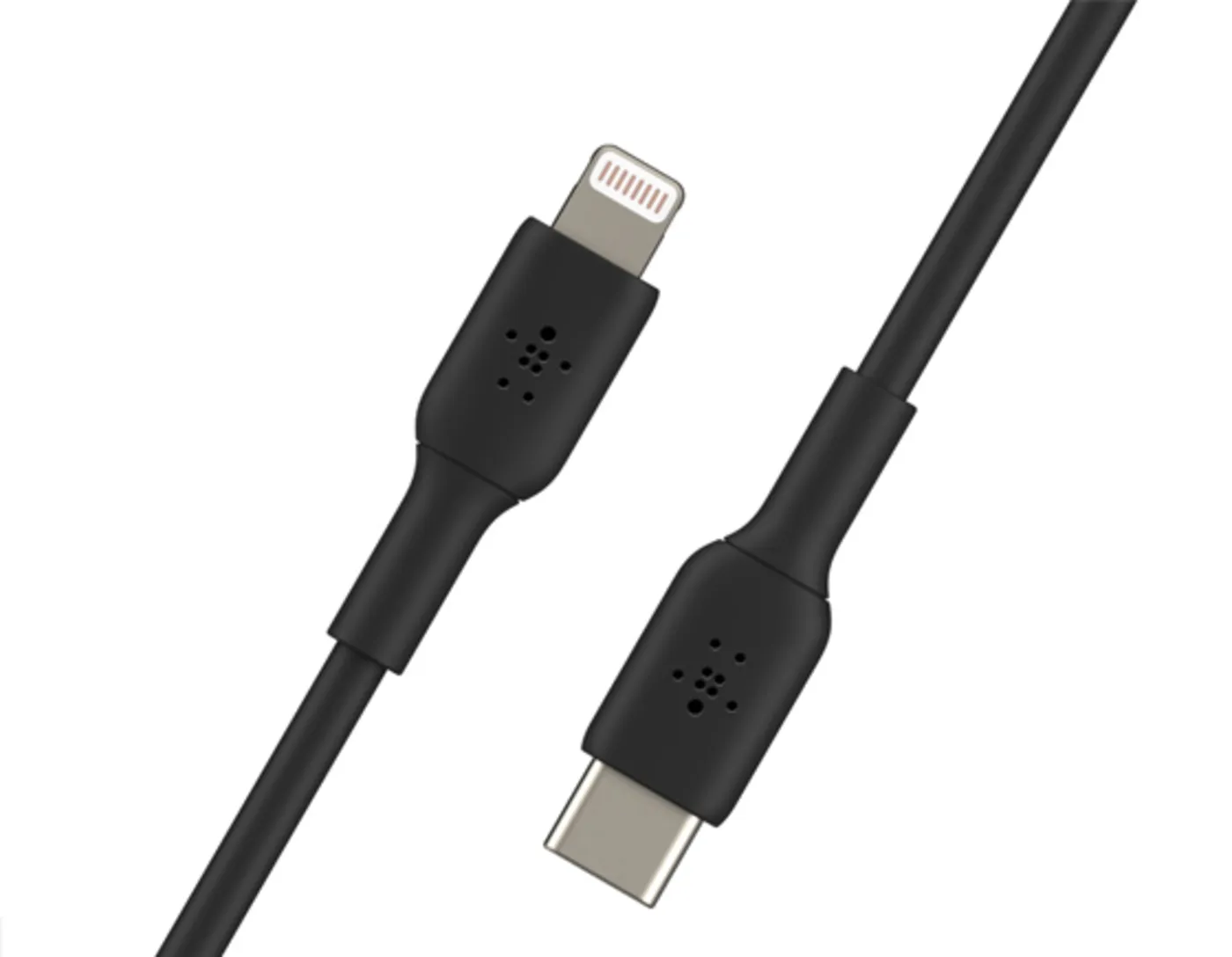 Cable BELKIN USB-C a Lightning 1.0 Metro Negro