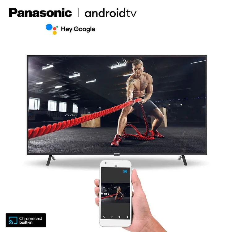 TV PANASONIC 43" Pulgadas 109 cm TC-43HX550H 4K-UHD LED Smart TV Android