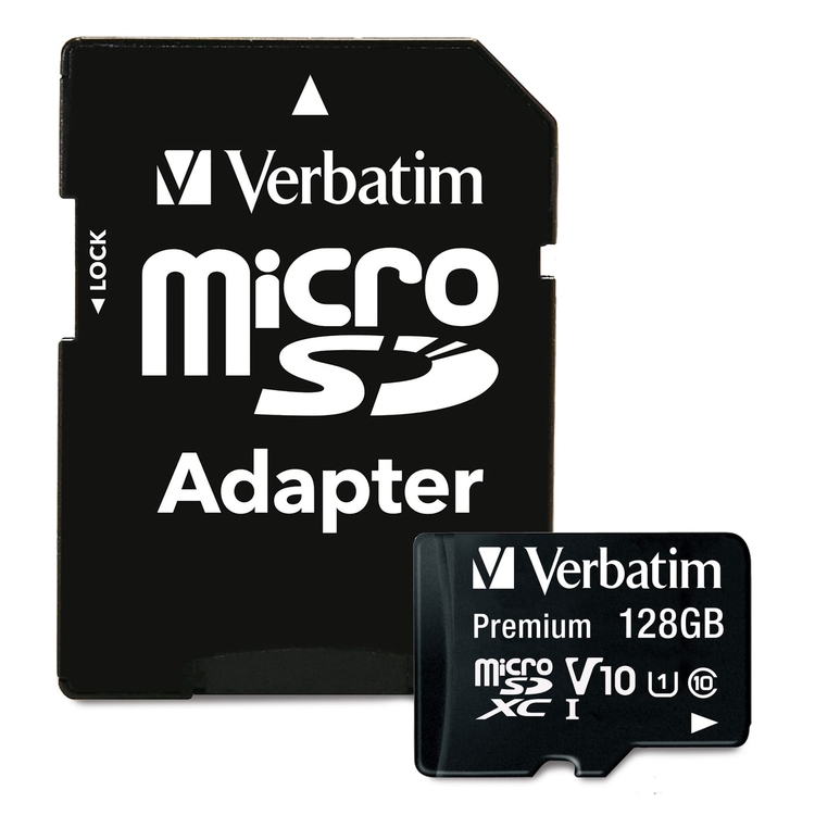 Memoria Micro SD VERBATIM 128 GB CLASS10