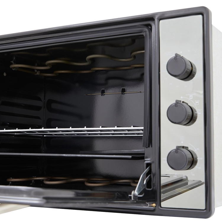 Horno de empotrar HACEB 60cms Eléctrico 220 V Plateado Horno de empotrar HACEB 60cms Eléctrico 220 V Plateado