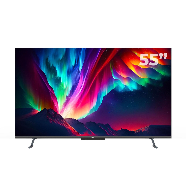 TV KALLEY 55" Pulgadas 139 cm K-GTV55UHDQV 4K-UHD QLED Smart TV Google TV KALLEY 55" Pulgadas 139 cm K-GTV55UHDQV 4K-UHD QLED Smart TV Google
