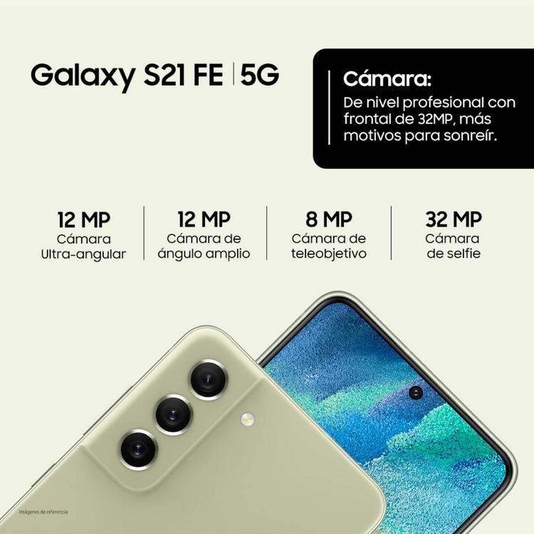 Celular SAMSUNG Galaxy S21 FE 256GB 5G Morado + BUDS 2