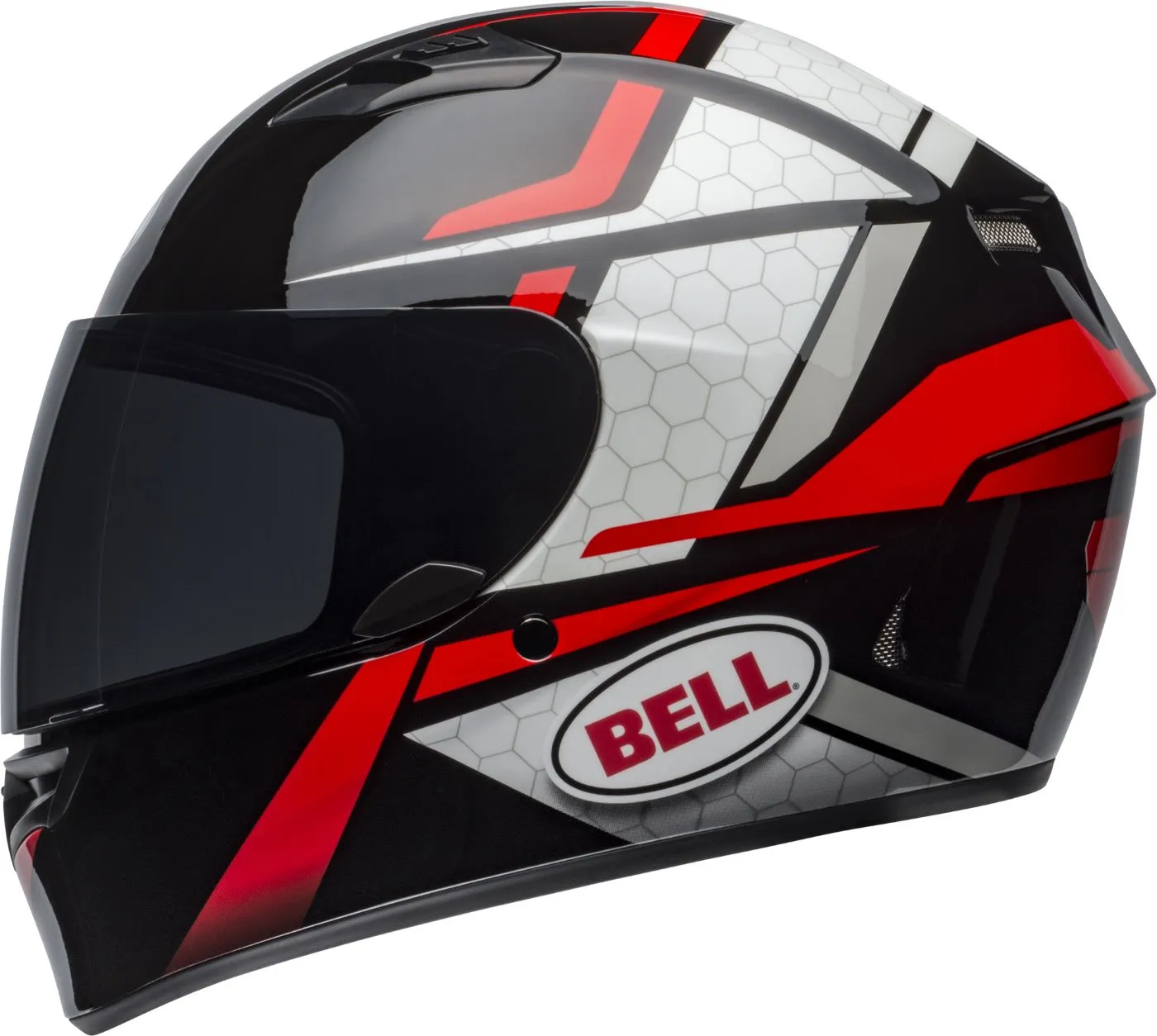 Casco Moto BELL Talla XL QUALIFIER FLARE Negro Rojo