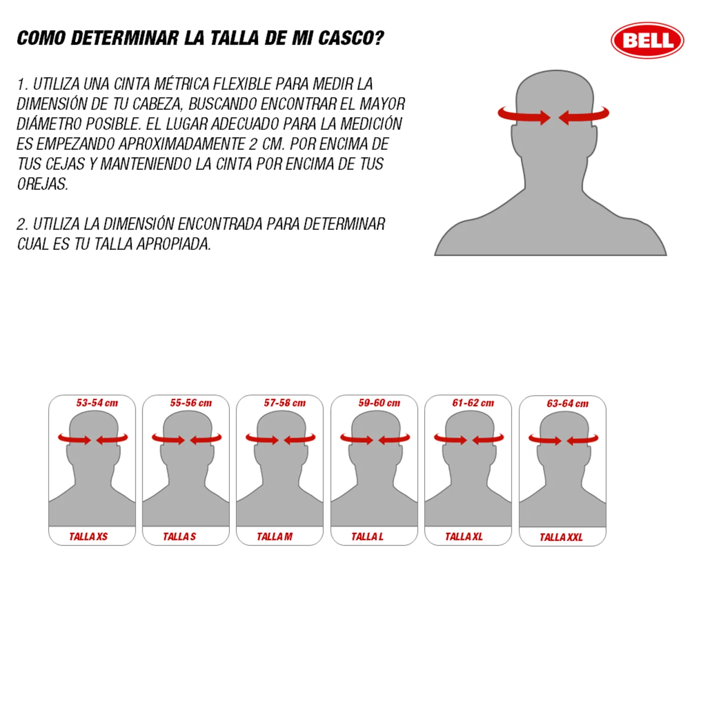 Casco Moto BELL Talla M MX 9 ADVENTURE DASH Rojo