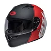 Casco Moto BELL Talla XL Qualifier Ascent Mate Negro Rojo - 