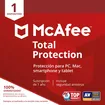 Pin Antivirus McAfee Total Protection 1 Dispositivo - 1 Año - 