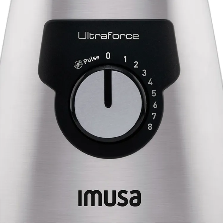 Licuadora IMUSA Ultra Force Glass Plateado