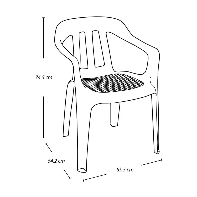 Silla RIMAX Dinastía con Brazos Eco