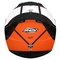 Casco Moto SHOX Talla XL STINGER Galant Negro Naranja