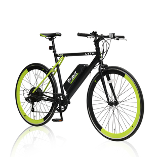 Bicicleta Eléctrica AKT ELECTRIC City Fixed D350W VIN Verde