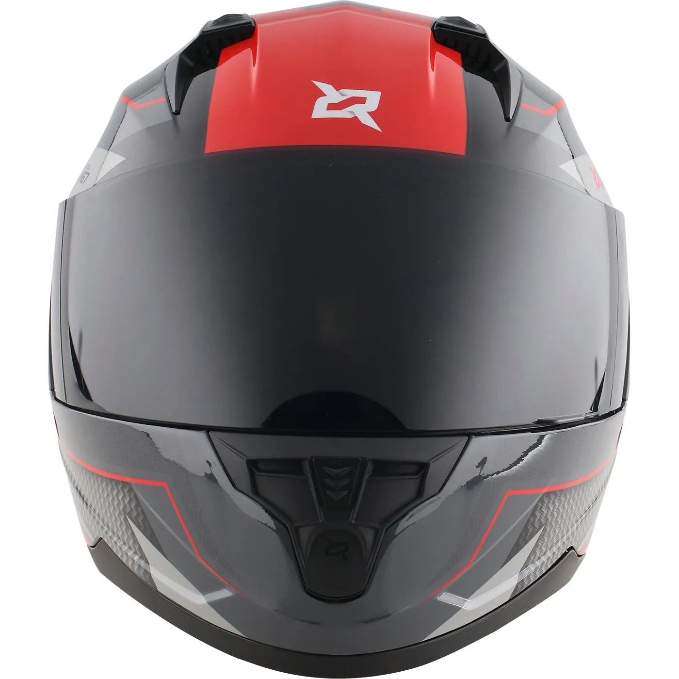 Casco Moto X-SPORTS M67 Volton Talla L Negro Rojo Brillante