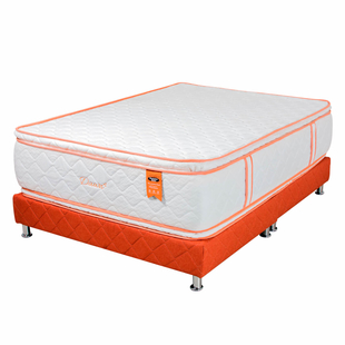 Kombo Doble ROMANCE RELAX Colchon Premium Dawn 140 x 190 x 40 + base cama divida