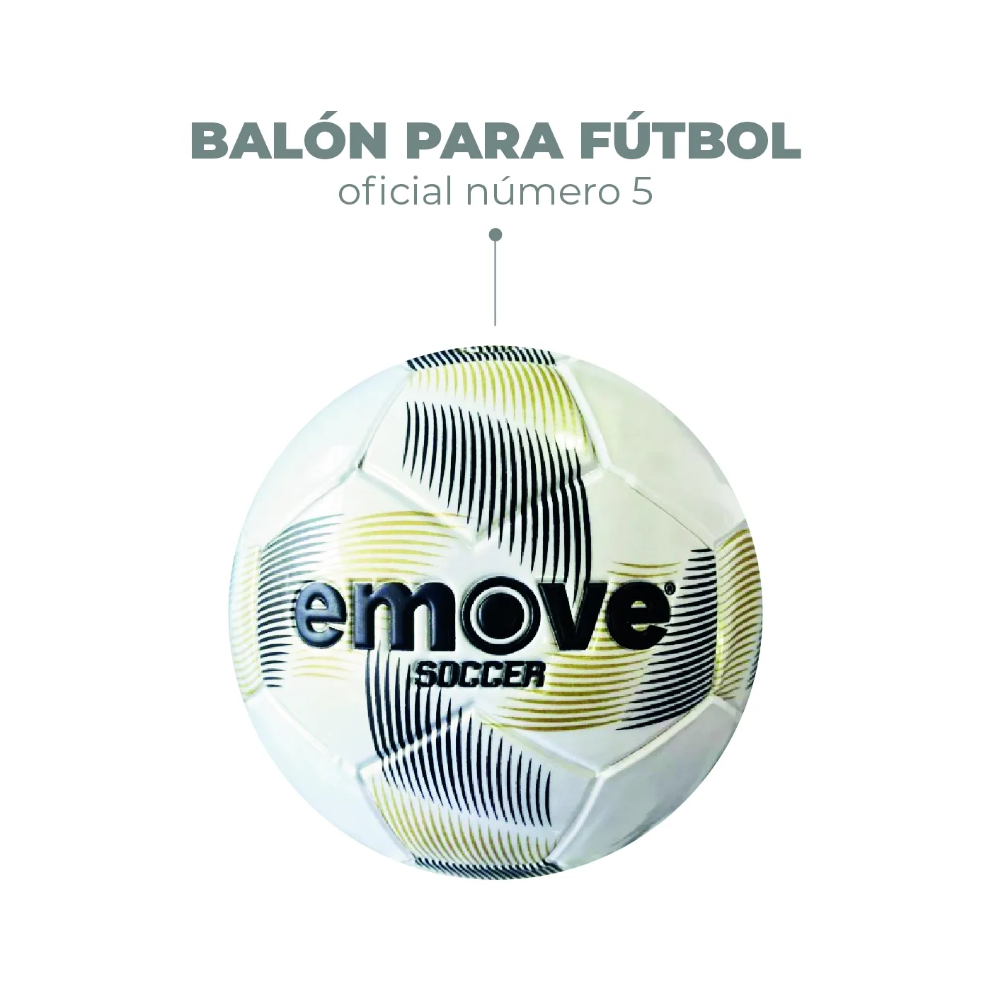 Balón de Fútbol No.5 EMOVE 2022