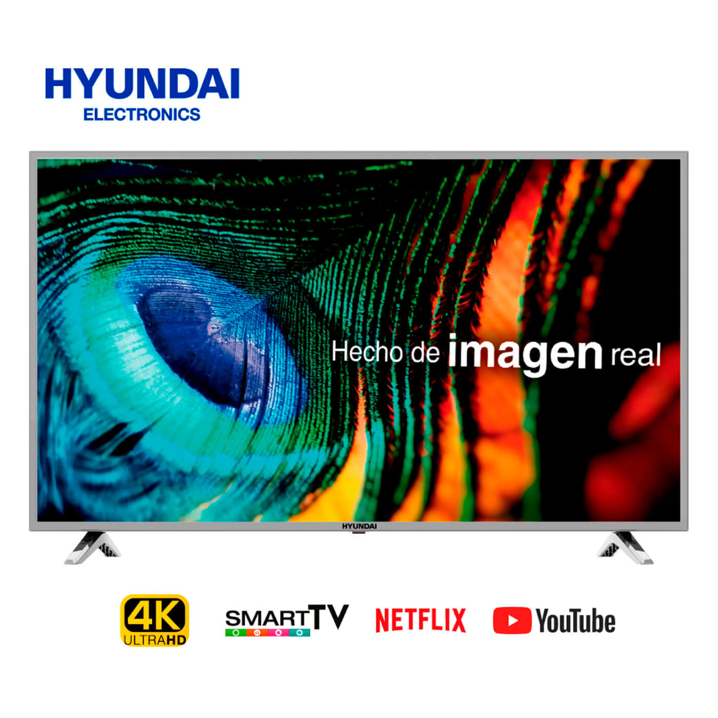 TV HYUNDAI 58" Pulgadas 147.32 cm HYLED5807iM 4K-UHD LED Smart TV