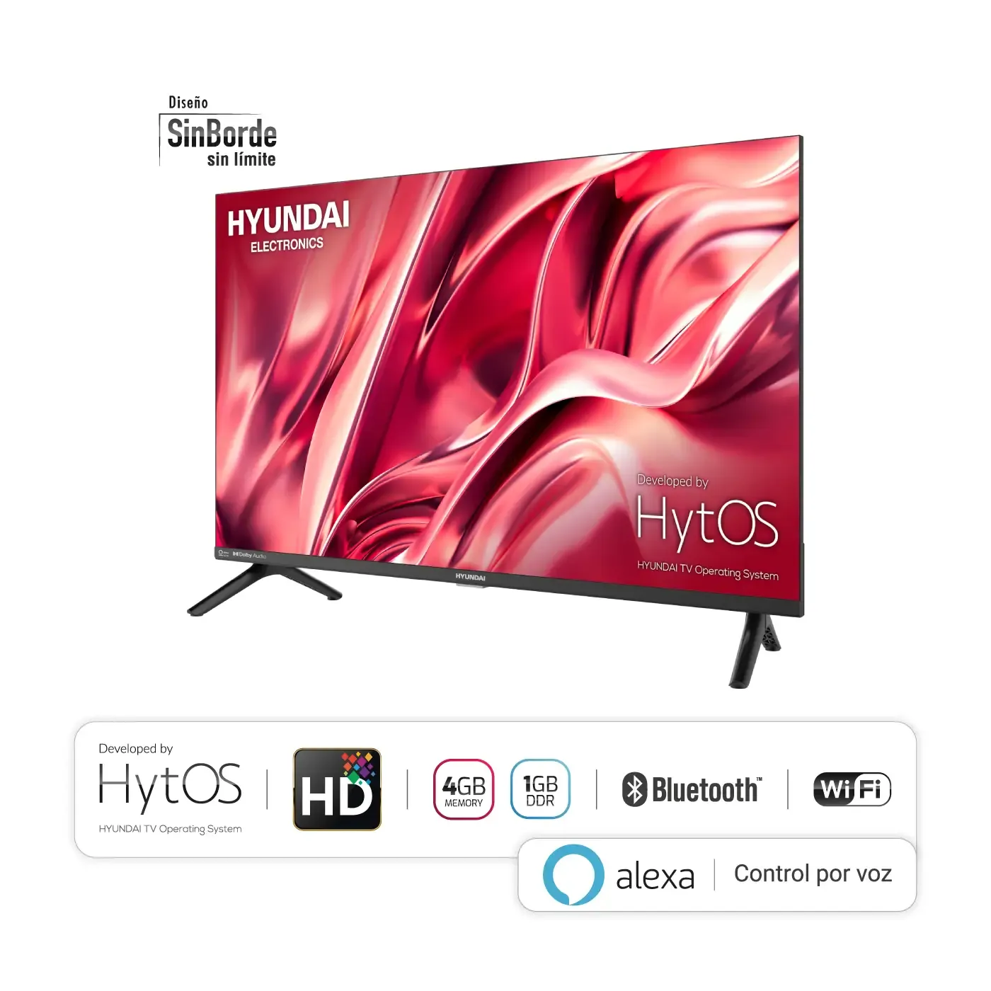 TV HYUNDAI 32"Pulgadas 80,4 cm HYLED3255HiM HD LED Smart TV