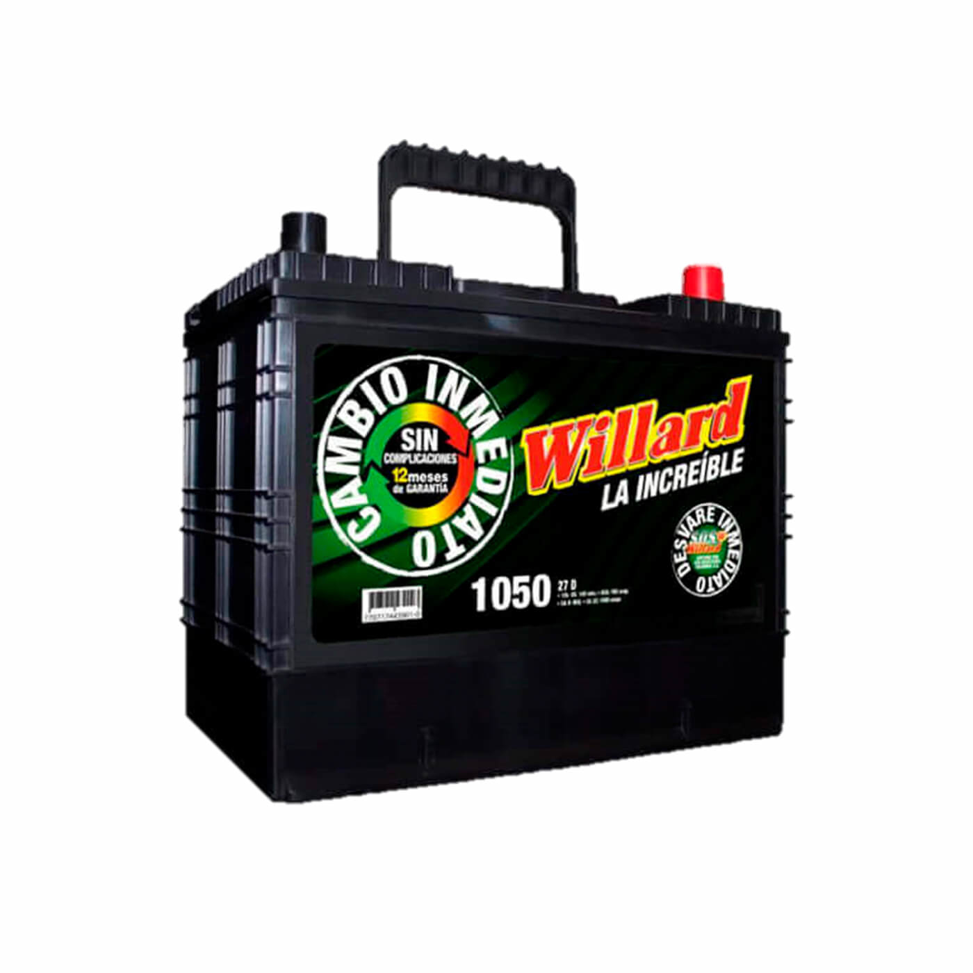 Batería Carro WILLARD 27AI-1050