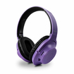 Audífonos ESENSES Inalámbricos Bluetooth On Ear HP-2080 Negro/Morado - 