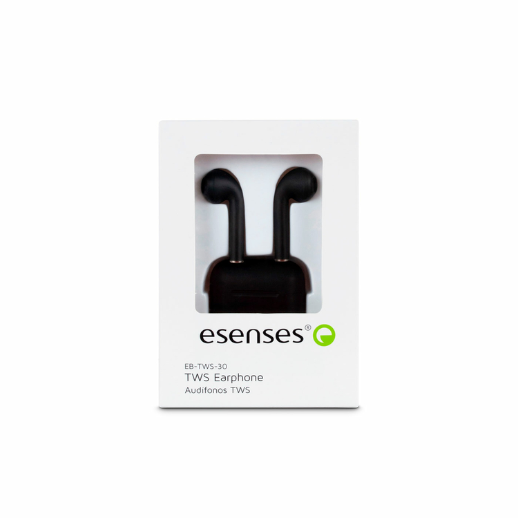 Audífonos ESENSES Inalámbricos Bluetooth In Ear TWS-30 Negro