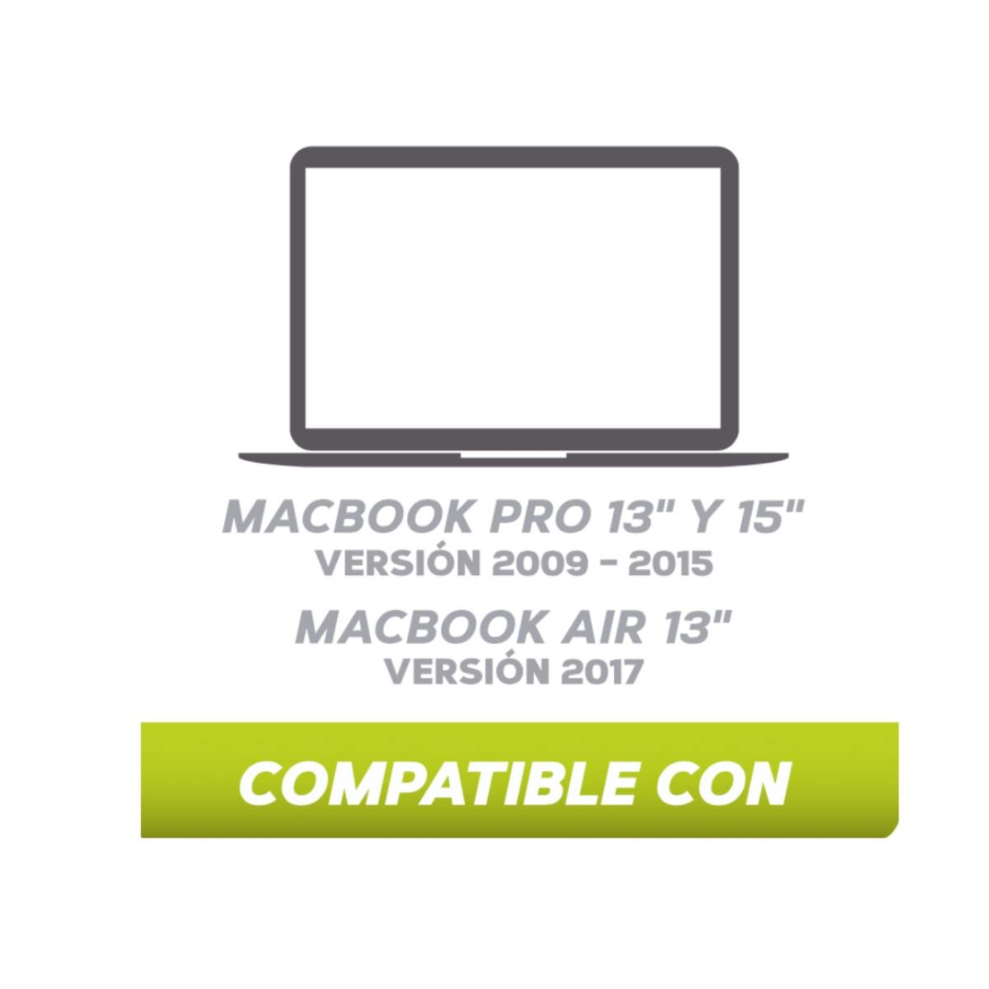 Teclado Protector para MacBook Pro 13"/15" MacBook Air 11"/13" Clear/Transparente