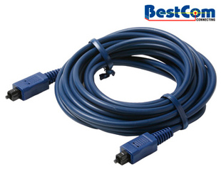 Cable BESTCOM Optico Digital HD de 1.83 Metros Azul