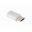 Adaptador BESTCOM Micro USB 2.0 a USB-C Plateado - 