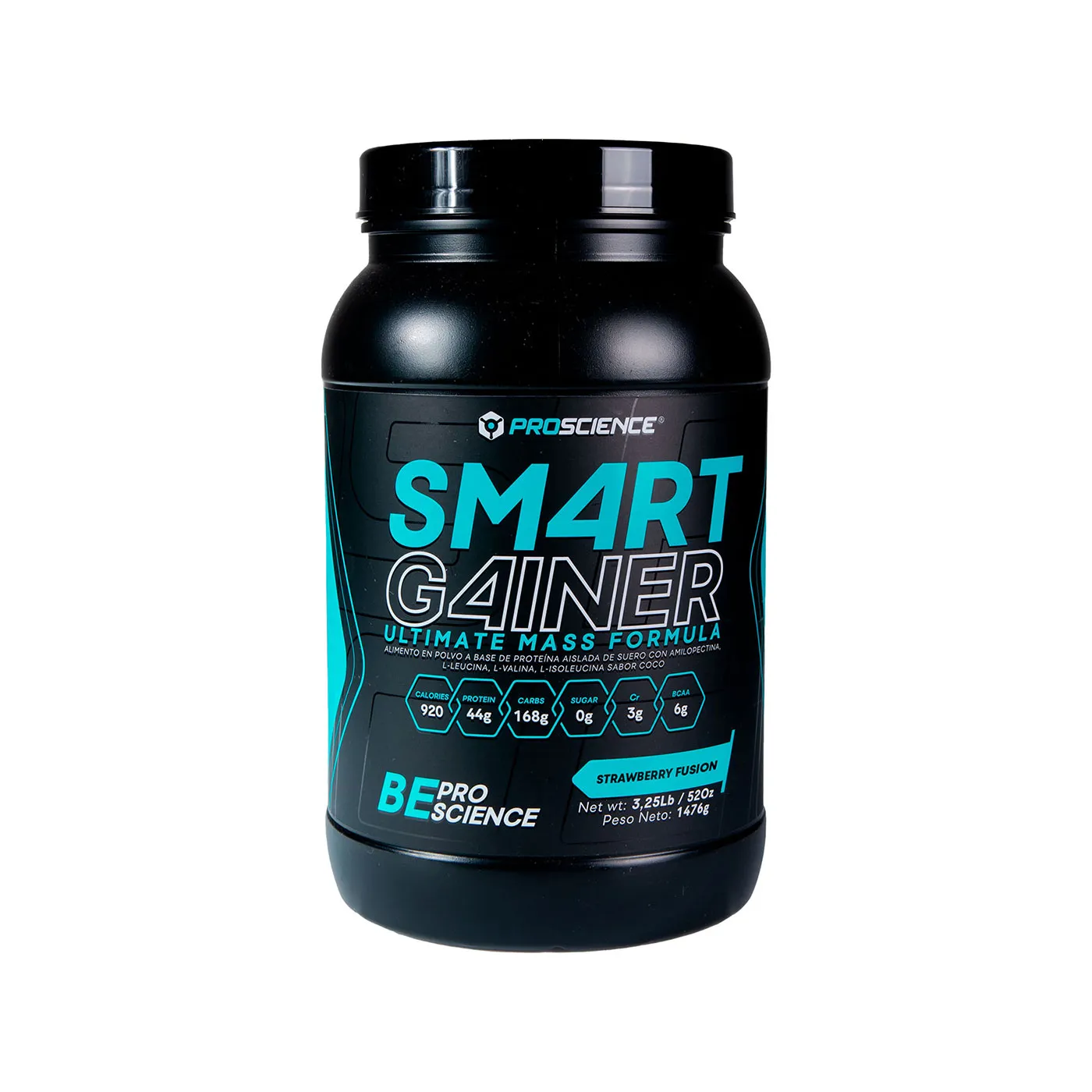 Proteína Strawberry Fusion PROSCIENCE Smart Gainer 3,25 Libras