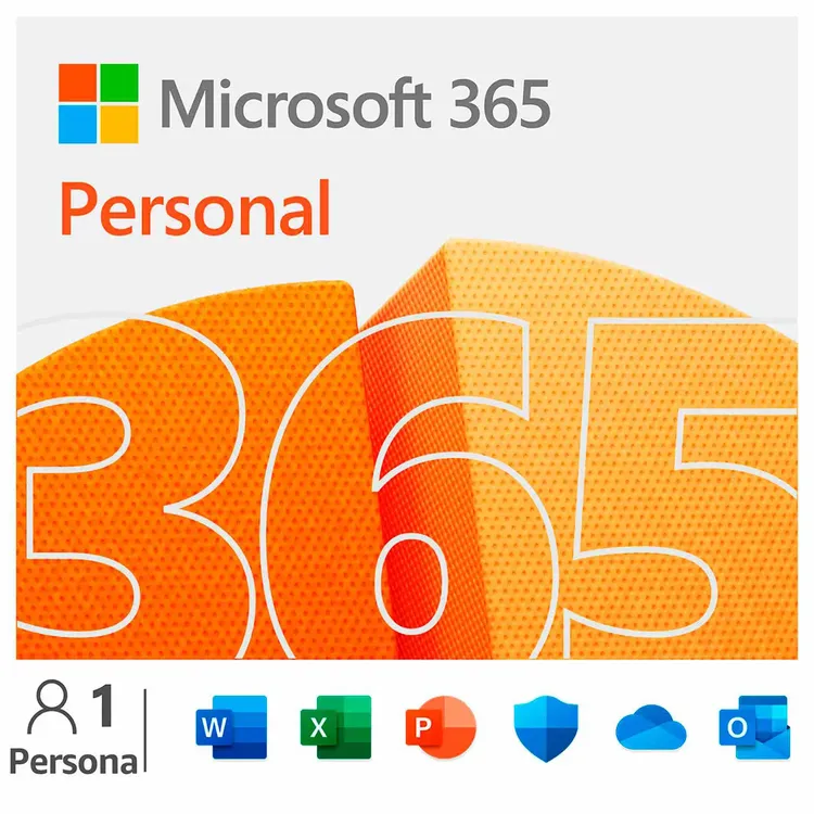 Pin Microsoft Office 365 Personal para 1 Usuario / 15 Meses
