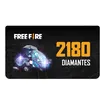 PIN Virtual FreeFire 2180 Diamantes - 
