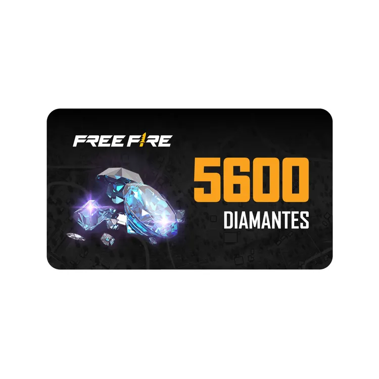 PIN Virtual FreeFire 5600 Diamantes