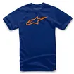 Camiseta Moto ALPINESTARS AGELESS Azul Naranja Talla S - 