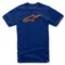 Camiseta Moto ALPINESTARS AGELESS Azul Naranja Talla L