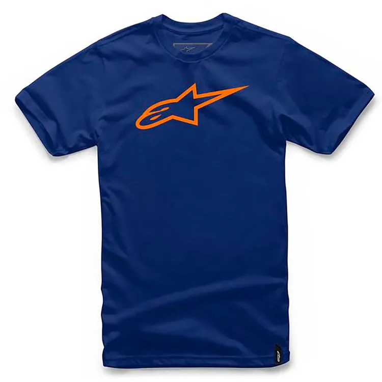Camiseta Moto ALPINESTARS AGELESS Azul Naranja Talla L