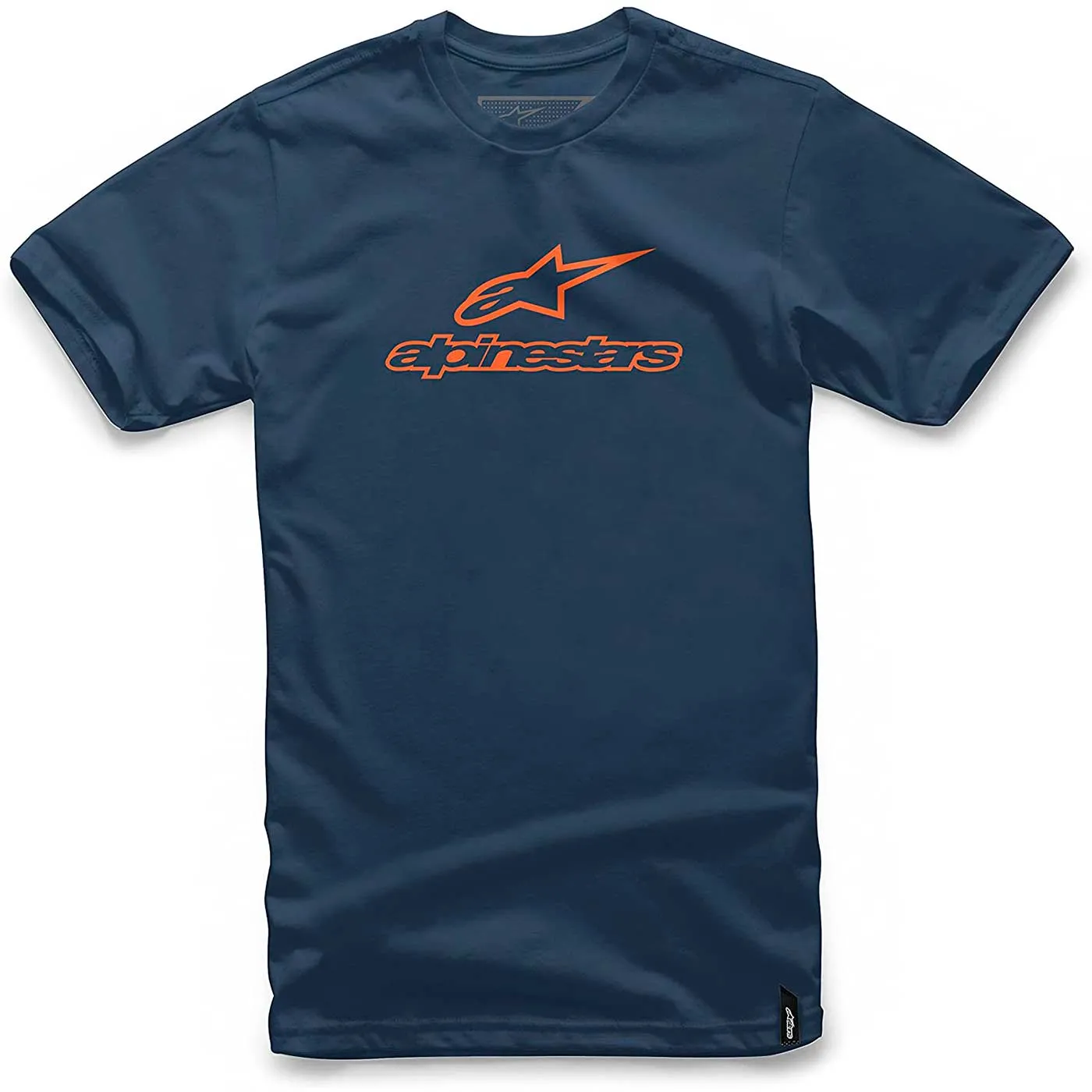 Camiseta Moto ALPINESTARS ALWAYS Navy Naranja Talla L
