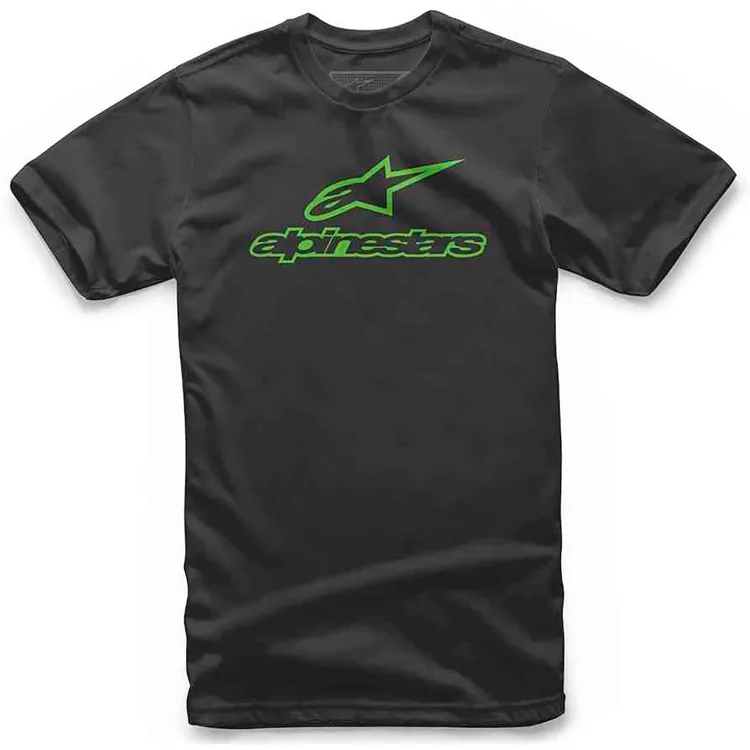 Camiseta Moto ALPINESTARS ALWAYS Negro Verde Talla XL