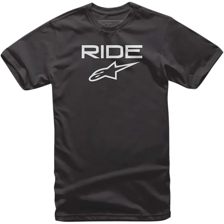 Camiseta Moto ALPINESTARS RIDE 2.0 Negro Blanco Talla XXL