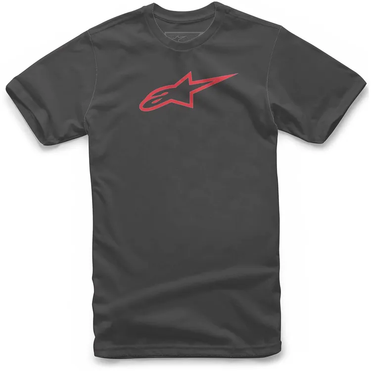 Camiseta Moto ALPINESTARS AGELESS Negro Rojo Talla XL