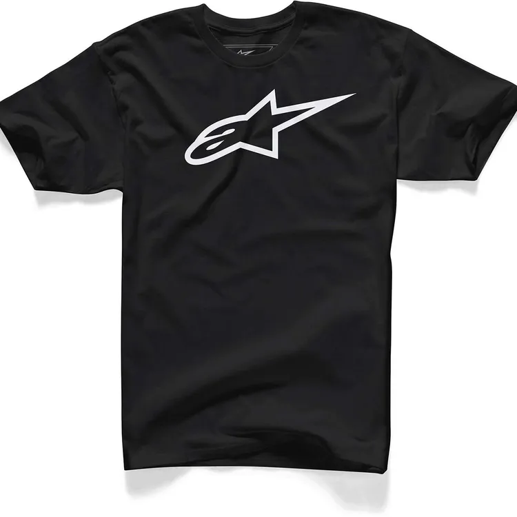 Camiseta Moto ALPINESTARS AGELESS Negro Blanco Talla XL