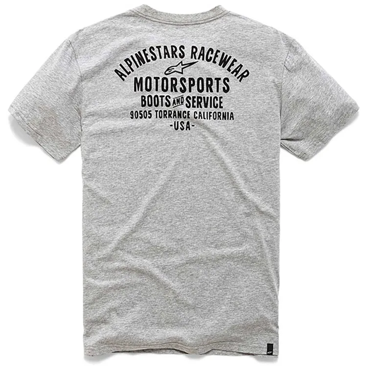 Camiseta Moto ALPINESTARS SERVICE PREMIUM Gris Talla S