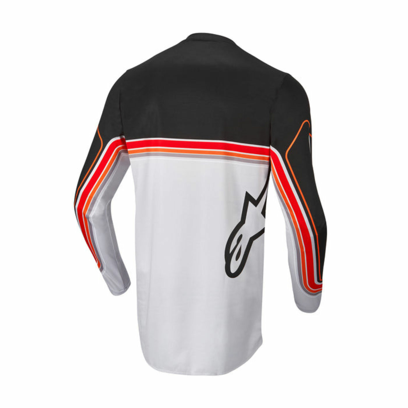 Jersey Moto ALPINESTARS Fluid Speed Negro Gris Rojo L