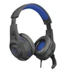 Audífonos de Diadema TRUST Alámbricos On Ear Gamer GXT 307 Negro/Azul - 
