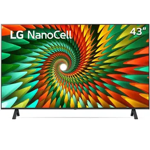 TV LG 43" Pulgadas 110 Cm 43NANO77SRA 4K-UHD NanoCell Smart TV - 