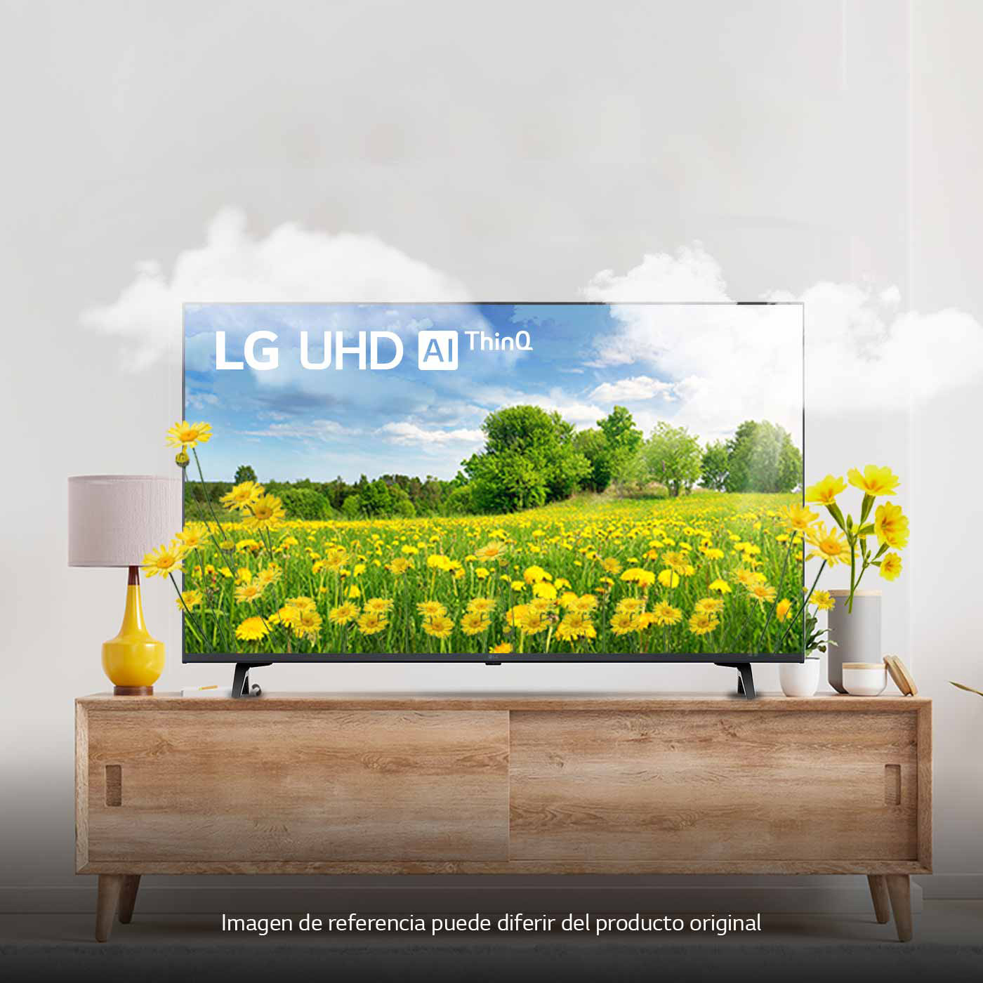 TV LG 65" Pulgadas 164 cm 65UQ8050PSB 4K-UHD LED Smart TV