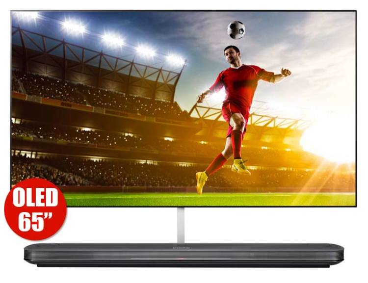 TV LG 65" Pulgadas 164 cm OLED65W8 4K-UHD OLED Plano Smart TV
