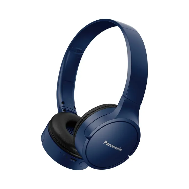 Audífonos de Diadema PANASONIC Inalámbricos Bluetooth On Ear HF420 Azul
