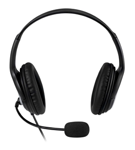 Audífonos de Diadema MICROSOFT Alámbricos On Ear LifeChat USB LX-3000 Negro