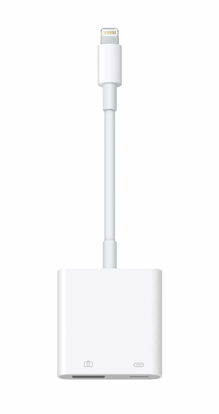 Adaptador APPLE Lightning a USB